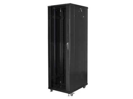 Lanberg FF01-6042-12B rack cabinet 42U Freestanding rack Black