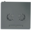 Techly Wall Rack Cabinet 19 6U D320 Black Assembled