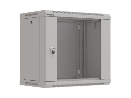 Lanberg WF03-5309-10S rack cabinet 9U Wall mounted rack Черный