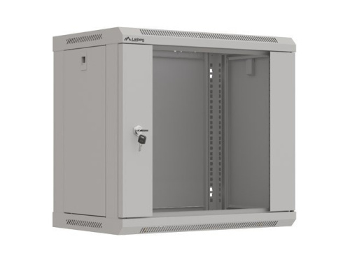 Lanberg WF03-5309-10S rack cabinet 9U Wall mounted rack Черный