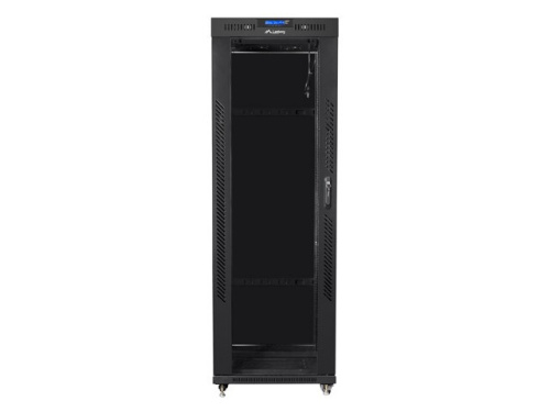 Lanberg Installation cabinet rack 19 37u 600x800 Черный, Черный glass door lcd (Flat pack)