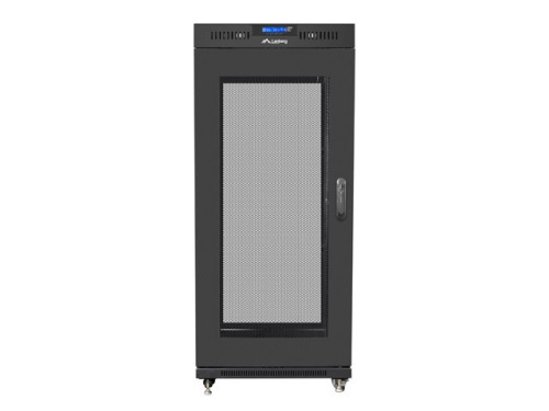 Lanberg Installation cabinet rack 19 27U 600x800 Черный, perforated door lcd (flat pack)