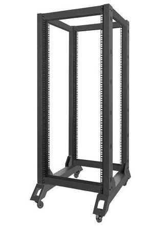 Lanberg Open Rack rack 27U 600x800mm Black