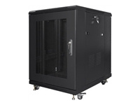 LANBERG free standing rack 19inch cabinet 15U 600x800 mesh door flat pack Must