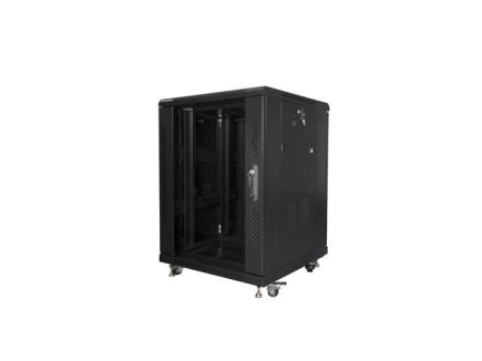 Lanberg FF01-6615-12B rack cabinet 15U Freestanding rack Must