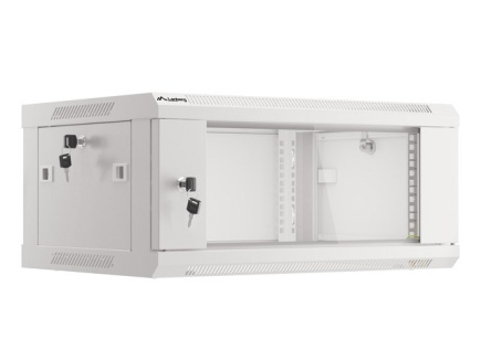 Lanberg WF01-6404-10S rack cabinet 4U Wall mounted rack Grey