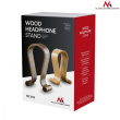 Maclean Headphones Stand Wooden Nut Color MC-815W