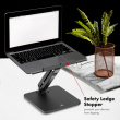 Maclean Laptop monitor stand table, MC-493