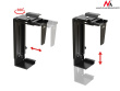 Maclean Bracket computer MC-713 B black