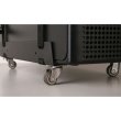 Techly ICA-CS 61 CPU holder Desk-mounted CPU holder Black