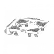 Maclean Universal Movable Base MC-855