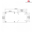 Maclean Adapter VESA MC-721 mini-computers NUC MAC