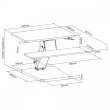 Maclean Desk sit-stand ergonomi c workstation MC-882