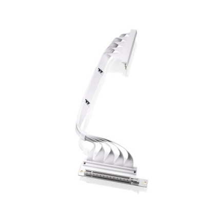 Thermaltake Riser PCI-E 4.0 x16 400mm Dual 90 Snow