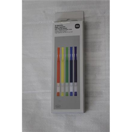 Восстановленный. Xiaomi High-capacity Gel Pen (5-pack) | Xiaomi High-capacity Gel Pen (5-pack) | DEMO