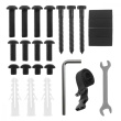 Maclean CPU holder, MC-116 B Black