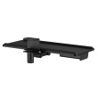 Maclean under-desk keyboard holder, max. load 5kg, horizontal and vertical reg., Must, MC-108 B