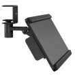 Maclean under-desk keyboard holder, max. load 5kg, horizontal and vertical reg., Must, MC-108 B