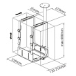 Techly ICA-CS 63 CPU holder Desk-mounted CPU holder Must