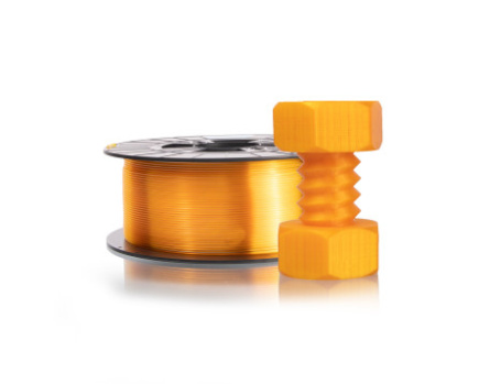 Filament PETG 1.75 - TRANSPARENT YELLOW 1KG PM, 8594185640660