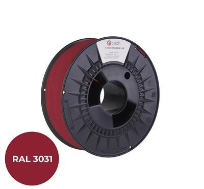 C-TECH Filament PREMIUM LINE - ASA - oriental red RAL3031 - 1.75mm - 1kg