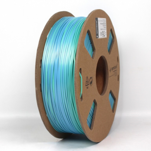 Filament Gembird - PLA Silk Rainbow - Blue/Green - 1.75mm - 1kg