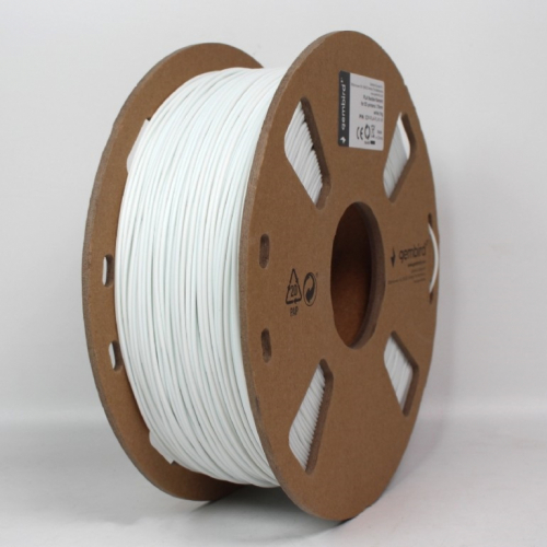 GEMBIRD Filament - PLA Flexible - White - 1.75mm 1kg