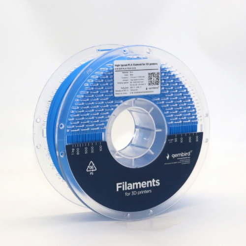 GEMBIRD High Speed Print PLA filament blue 1.75 mm 1kg