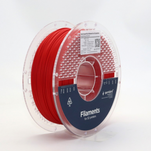 GEMBIRD High Speed printing PLA filament red 1.75 mm 1 kg