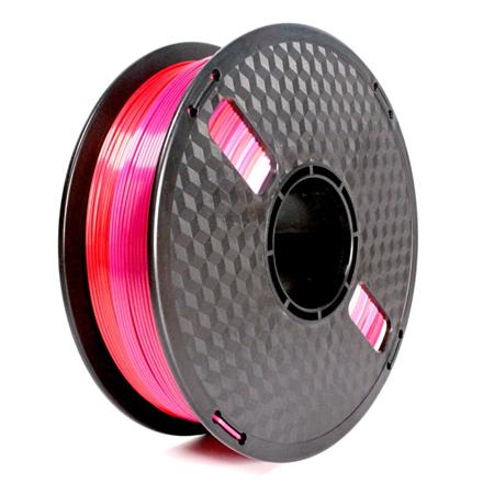 Flashforge Filament, PLA Silk Rainbow | 3DP-PLA-SK-01-RP | 1.75 mm diameter, 1kg/spool | Red/Purple