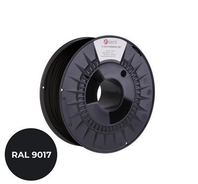 C-TECH Filament PREMIUM LINE - ASA - transport black RAL9017 - 1.75mm - 1kg