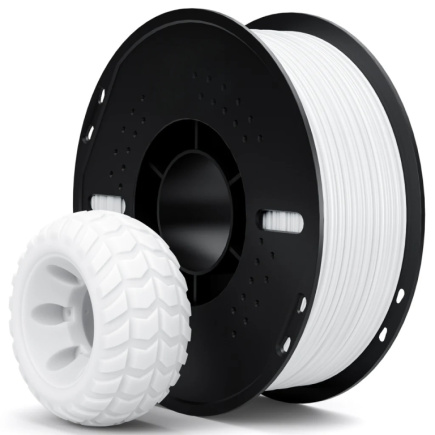 ELEGOO TPU 95A Filament 1.75mm Colored 1KG - White