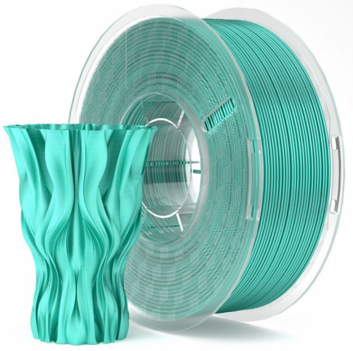 ELEGOO Silk PLA Filament 1.75mm Colored 1KG - Silk Mint Green