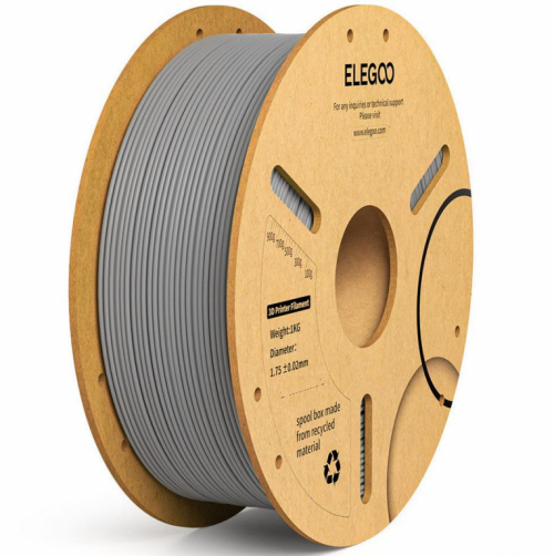 ELEGOO PLA Plus Filament 1.75mm Colored 1KG - Grey