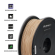 Qoltec filament for 3D print PLA PRO, 1.75mm, Skin