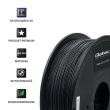 Qoltec Filament for 3D print ABS PRO, 1.75mm, Black