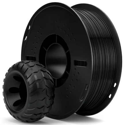 ELEGOO TPU 95A Filament 1.75mm Colored 1KG - Black