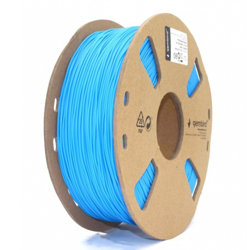 Gembird Filament - TPE flexible - Blue - 1.75mm - 1kg
