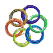 3Doodler FLOW-TRIFILLS 3D printing material Polylactic acid (PLA) Must, Blue, Copper, Gold, Green, Purple, Red 260 g