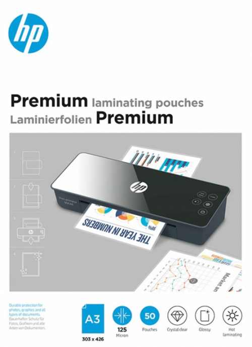HP Premium lamination film A3 50 pc(s) BIUHP-FOL0004
