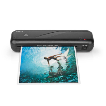 Nedis LAMI112BK4 laminator Hot laminator 230 mm/min Black