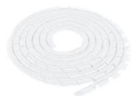 QOLTEC 52259 Qoltec Cable organizer 8mm 10m white