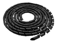 QOLTEC 52251 Qoltec Cable organizer 8mm   10m   Black