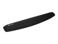 SANDBERG Gel wrist rest for keyboard Silicone Black