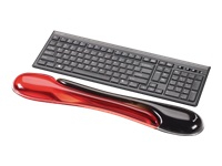 KENSINGTON Duo Gel wristpad keyboard red black