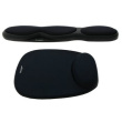 Kensington Schaumstoff Mauspad mit Handgelenkauflage black