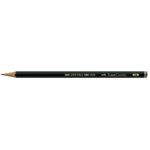 FABER-CASTELL Bleistift Castell 9000 HB 12 Stk.