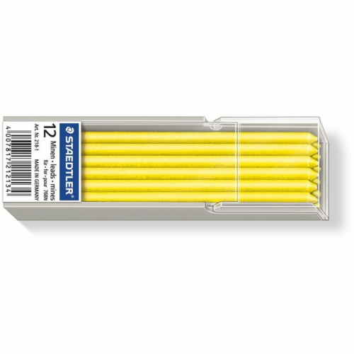 STAEDTLER Mine Lumocolor non-perm gelb 12ST