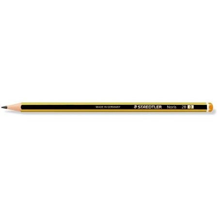 STAEDTLER Bleistift Noris 2B 100% PEFC 12 Stück Sechskant