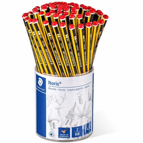 STAEDTLER Köcher Bleistift Noris HB 72St Sechskant